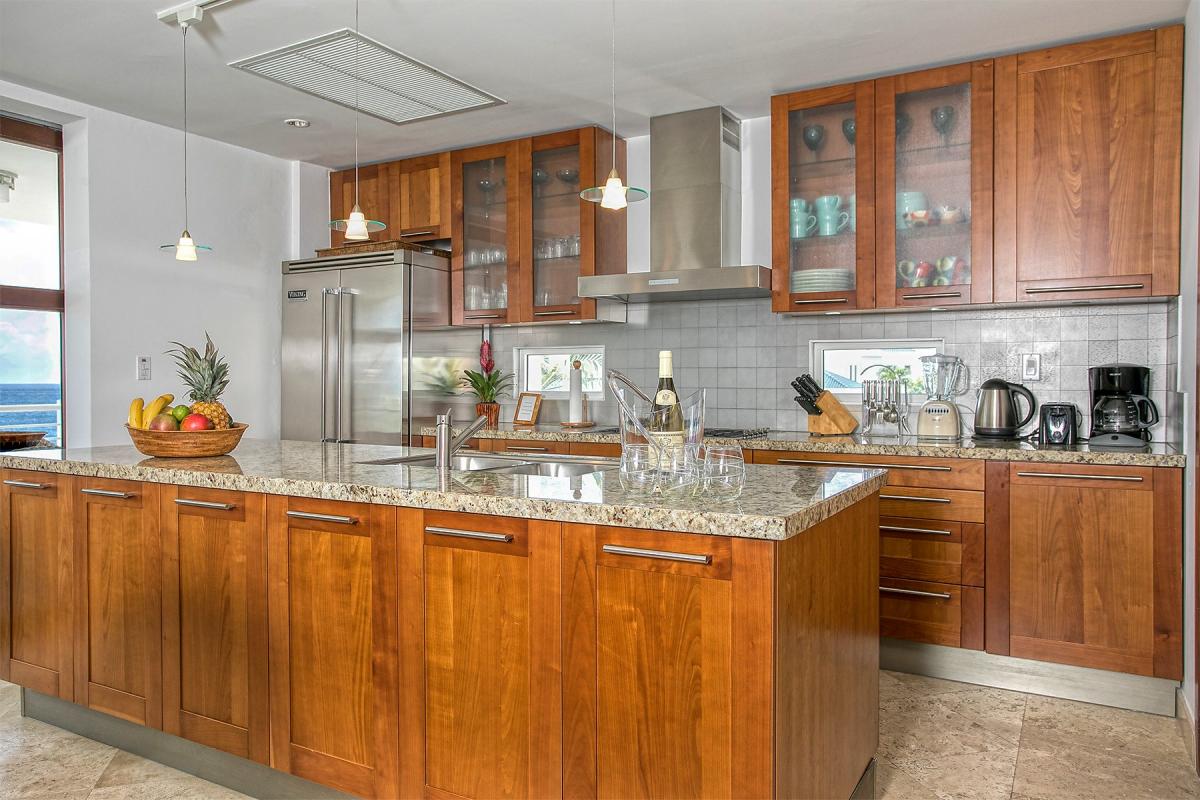 Villa Rental St Martin - Cooking area